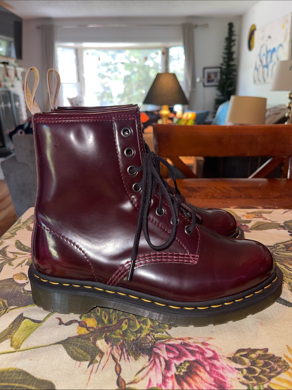 Dr.Marten Vegan Leather Boots - Picture 6 of 9